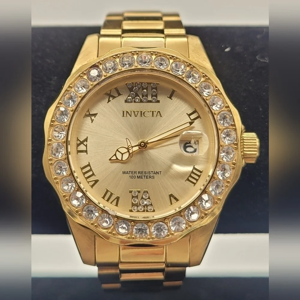 Invicta Pro Diver Unisex Watch - 38mm, Gold (15252)​​​